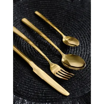 Příbor Sinsay - Sada příborů 24 pack - zlatá - 985BM-GLD - 985BM-GLD-ONE