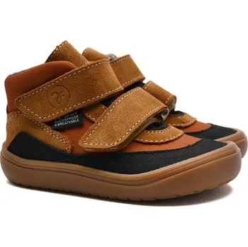 Chlapecké polobotky Dětské barefoot boty JONAP LOOK skořice TEPOR Velikost: 28