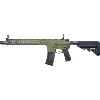 Airsoftová zbraň EMG Noveske N4 Gen3 Infidel, 13 Inch, NSR-13.5, Bazooka Green, Cyma Platinum