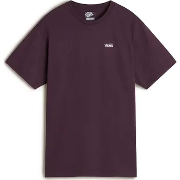 Dámské tričko tričko dámské VANS LEFT CHEST LOGO TEE EM Dark Port - XXL