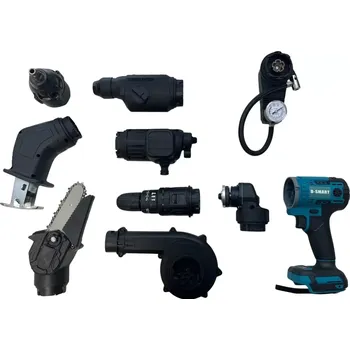 Multifunkční AKU sada D-SMART 9V1 v kufru - 36V