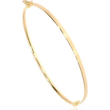 Náramek Zlatnictví Helios Zlatý hladký náramek kruh