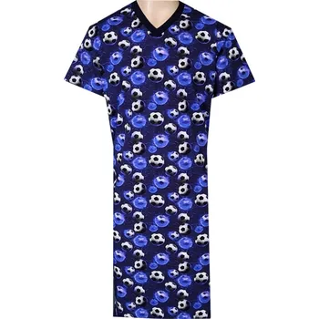 Pánská noční košile Pánská Noční Košile FOLTÝN NK455 Velikost: 4XL, Materiál: Krátký rukáv