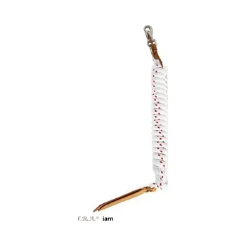 F.R.A. Vodítko pracovní Bull Jarn Leder F.R.A., různé délky, white/red 4,2 m
