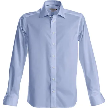 Pánská košile J. Harvest & Frost Košile GB 01 Regular Men dlouhý rukáv, nežehlivá, pánská COT63010141015-sky blue Modrá nebesky 5XL