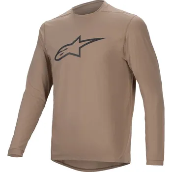 cyklistický dres Dres - ALPINESTARS A-Dura Astar Ls 2024 - Light Brown XL