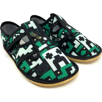 Chlapecké bačkory Barefoot bačkory Crave Blocks 30, Vnitřní délka boty: 18,9 cm, Vnitřní šířka boty: 6,4 cm