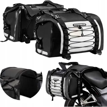 brašna na kolo ROCKBROS Motocyklová brašna 60l ČERNÁ