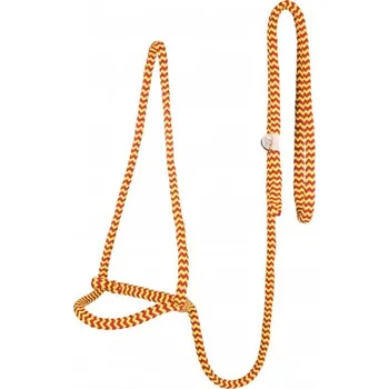 F.R.A. Ohlávka s vodítkem Shiraz F.R.A., provazová, red/yellow