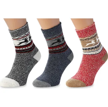 Dámské ponožky Ponožky 3v1 NATURAL Wooline Wool 5, dámské Velikost ponožek: EUR 39-42