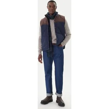 Pánská vesta Hunter Vesta Tranent HARM0002252 Tmavomodrá Regular Fit S