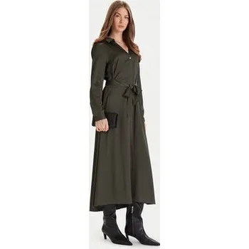 Dámské oblečení ONLY Košilové šaty Mika 15361725 Zelená Regular Fit L