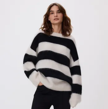 Dámský svetr Reserved - Svetr ze směsi mohéru - vícebarevná - 162GS-MLC - 162GS-MLC-L