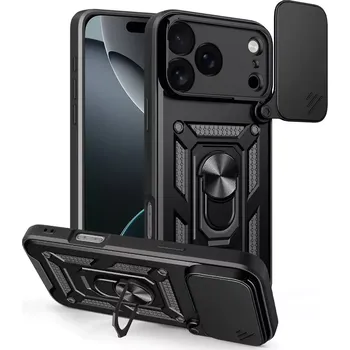Pouzdro na mobilní telefon Kryt iPhone 17 Pro Max Techsuit CamShield Pro černý