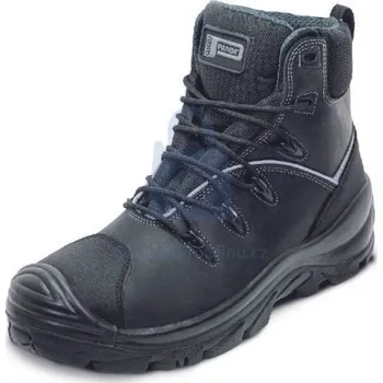 Pracovní obuv Boty pracovní kotníkové, BARILE S7S MF HRO SR, Panda černá, 47, balení 1 pár