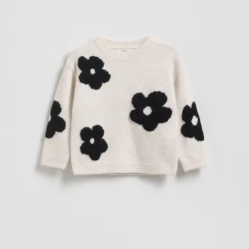 Dívčí mikina Reserved - Svetr s příměsí vlny - vícebarevná - 776FH-MLC - 776FH-MLC-110