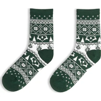 Dámské oblečení GATE Vysoké vzorované ponožky 39-42 625-1448/467