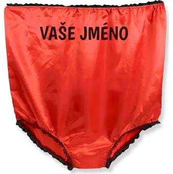Žertovný předmět GRAVENO Obří kalhotky s vlastním jménem