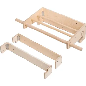 Dětská postel ELIS DESIGN Dětská pohybová sestava Vario/část B - visuté žebřiny s hrazdou na zeď