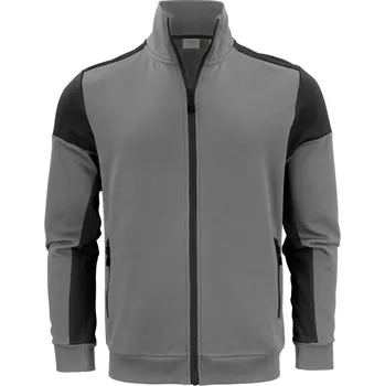 pracovní mikina Printer Mikina Prime Sweater Full Zip Men na zip, pánská COT612061o3315-anthracite/ 5XL Antracit/černá