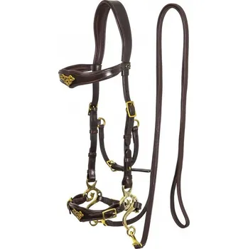 F.R.A. Uzdečka Hackamore Imperial F.R.A., havana FULL