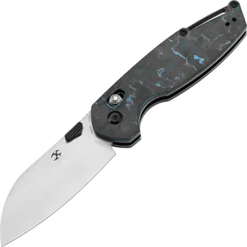 kapesní nůž Kansept Model 6 Satin CPM S35VN, Arctic Storm CF K1022V4