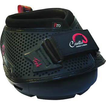 Koňské kamaše Cavallo Bota na kopyto Trek Pro Cavallo, pár, černá 4