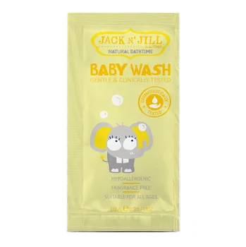 Sprchový gel Jack n' Jill Sprchový gel pro miminka od narození - vzorek (10 ml)