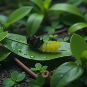 RYVALURES-WORM LEMON-BLACK HADRÁK - 50KS (RYVALURES-VLÁČECÍ LARVY NA PSTRUHY 50KS)