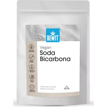 Univerzální čisticí prostředek BEWIT Soda Bicarbona (Jedlá soda) – přírodní surovina pro kosmetiku, úklid a domácí péči - 500 g