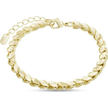 Náramek Pozlacený náramek s oválnými články 3055