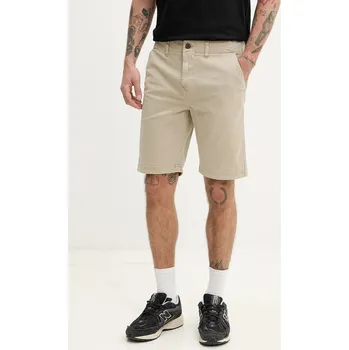 Pánské kraťasy Kraťasy Superdry pánské, béžová barva, M7110397A-20O M7110397A.20O 80X, vel. 34