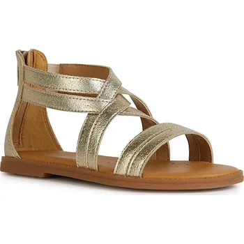 Dívčí obuv Dětské sandály Geox KARLY zlatá barva, J4535F.000BN J4535F.000BN.36.41 10Y, EUR 41