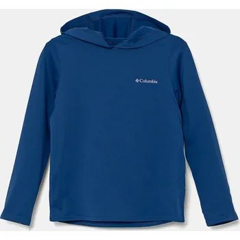 Dívčí tričko Dětské tričko s dlouhým rukávem Columbia Chill River modrá barva, 2118252 57X, vel. 92