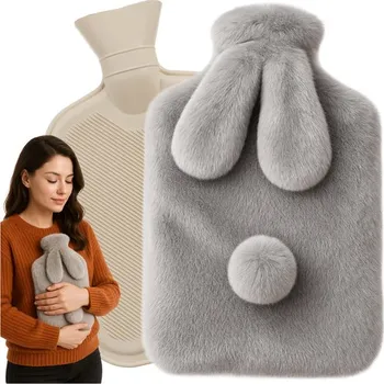 Gumová termoláhev v plyšovém obalu 1,8 l