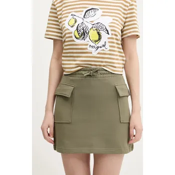 Dámská sukně Bavlněná sukně Hugo Blue 50537460 zelená 91X, vel. L