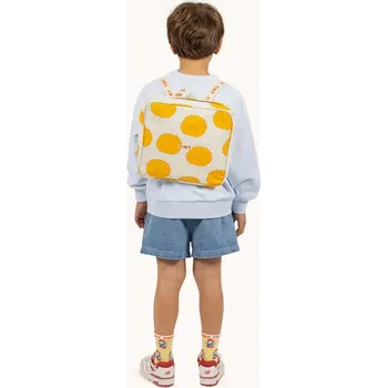 Sportovní batoh Dětský batoh Tinycottons SUN TODDLER BACKPACK béžová barva, malý, vzorovaný, SS25-402 SS25.402 01X, vel. ONE SIZE