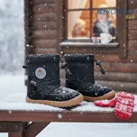 Protetika - zimní bosé boty s membránou PRO-TEX HEIKO černá - zateplené Veľkosť: 30