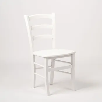 Jídelní židle Židle PAYSANE COLOR – různá barevná provedení, masivní sedák, ideální do restaurací Stima bílá