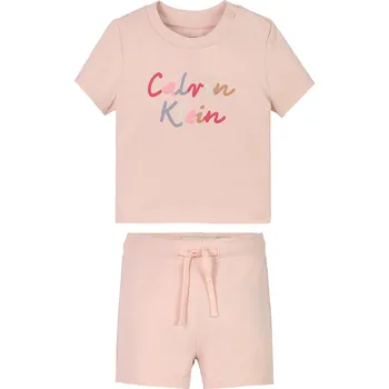 Dětská souprava Calvin Klein Jeans IN0IN00306.PPYA růžová 03X, vel. 92