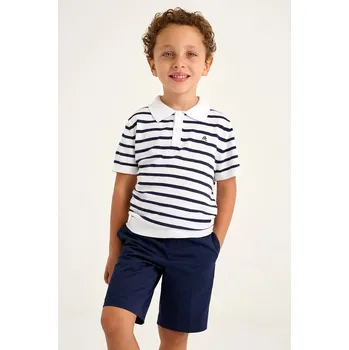 Dívčí kraťasy Dětské kraťasy Mayoral slim 3219.5C.Mini.PPYA námořnická modř 59X, vel. 116