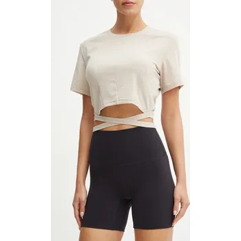 Dámské kraťasy Šortky na jógu JOYINME Movement černá barva, high waist Szorty.Movement 99X, vel. 36