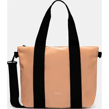Kabelka Taška Rains Tote Bag Micro W3 oranžová barva, 14180 14180.104 20X, vel. ONE SIZE