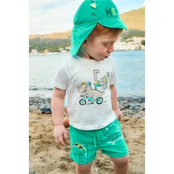 Chlapecké kraťasy Kraťasy Mayoral tyrkysová barva, 1647 1647.3G.Baby.PPYA 66X, vel. 86