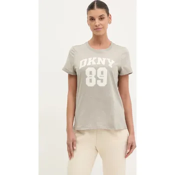 Pánské tričko Bavlněné tričko Dkny šedá barva, DP5T1228 09X, vel. S