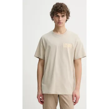 Pánské tričko Bavlněné tričko Les Deux LDM101213 béžová 80X, vel. XL