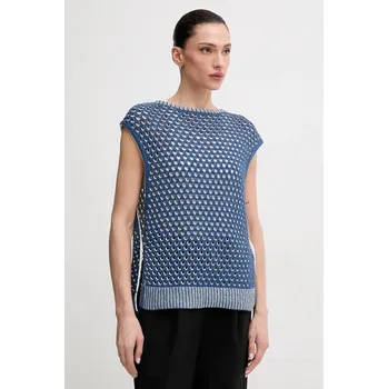 Pánská bunda Vesta United Colors of Benetton 1194E10DE námořnická modř 59X, vel. L