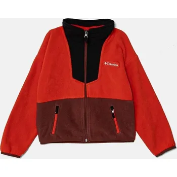 Dětská móda Dětská fleecová mikina Columbia Sequoia Grove 2087631 červená 33X, vel. 152