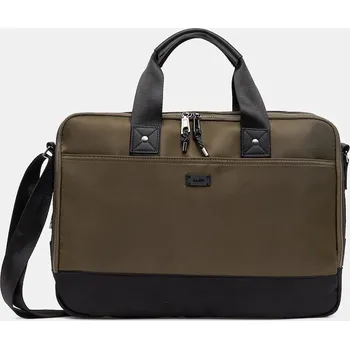 Taška na notebook Aldo RHERARIEN zelená barva, 13933829 RHERARIEN.250 78X, vel. ONE SIZE