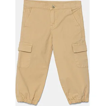 Chlapecké kalhoty Dětské kalhoty Guess K5RB03.WFY91.PPYA béžová 08X, vel. 96-104